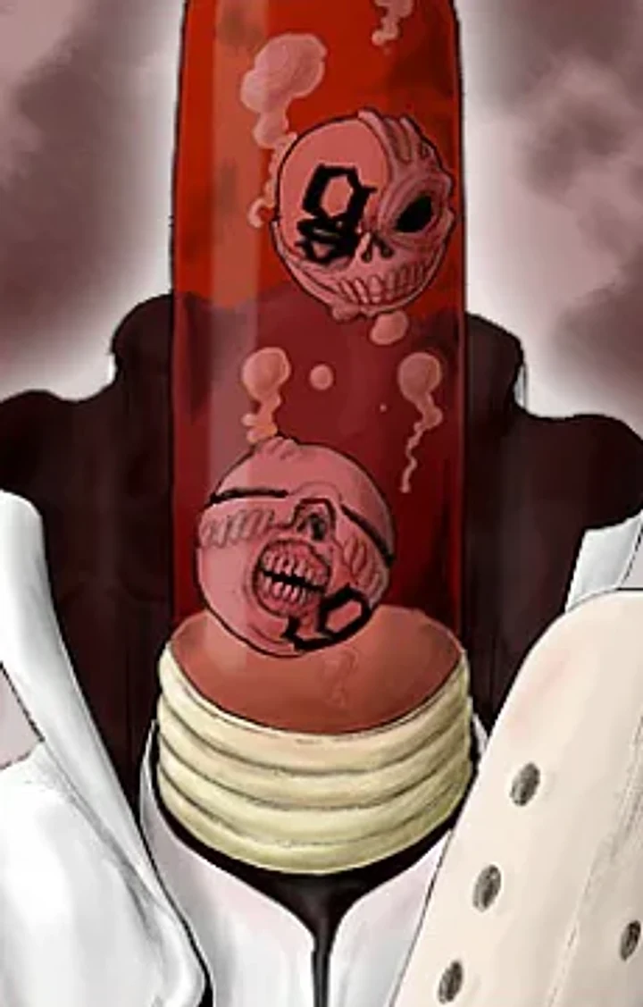 Aaroniero Arruruerie character portrait from Bleach