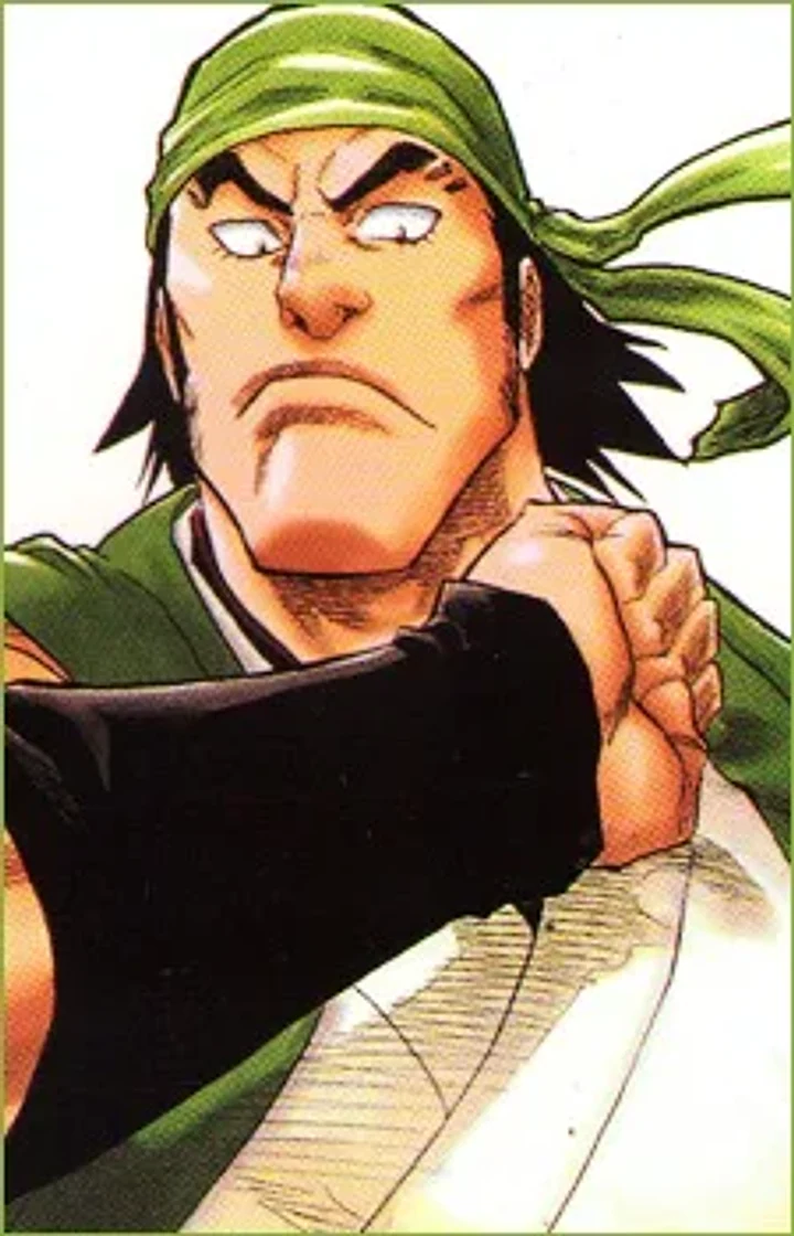 Ganju Shiba character portrait from Bleach