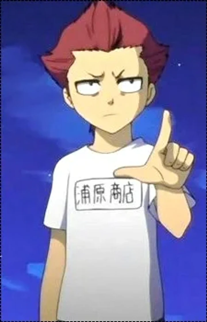 Jinta Hanakari character portrait from Bleach