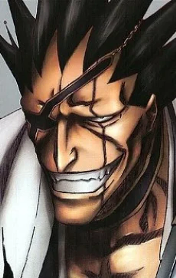 Kenpachi Zaraki character portrait from Bleach
