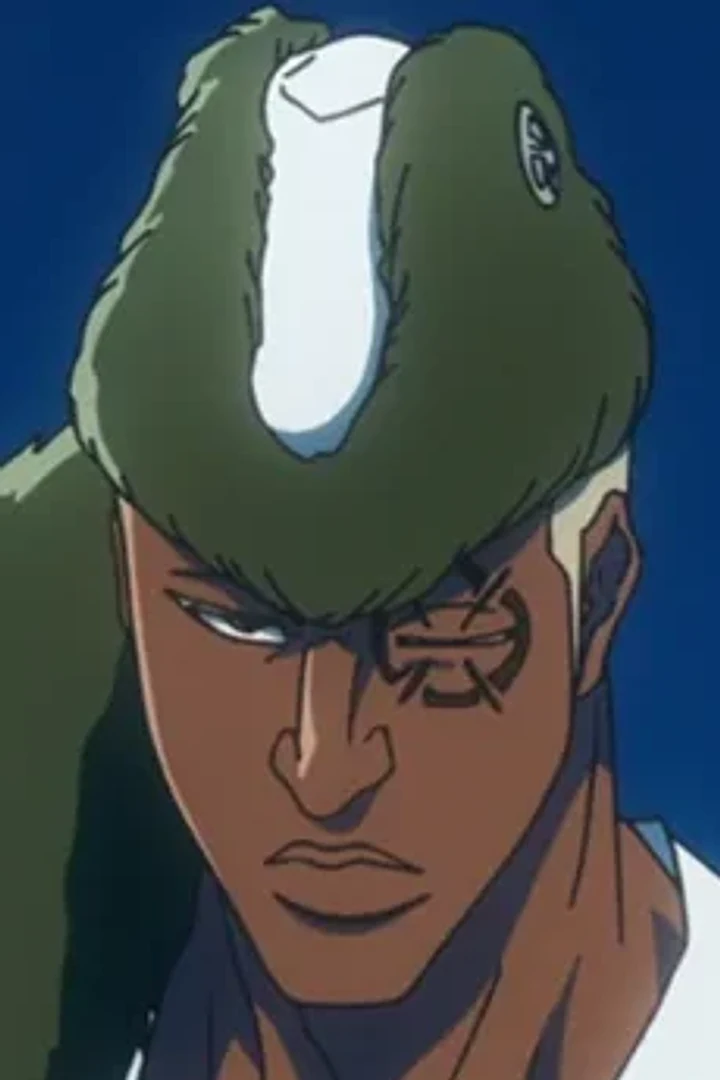 Lille Barro character portrait from Bleach