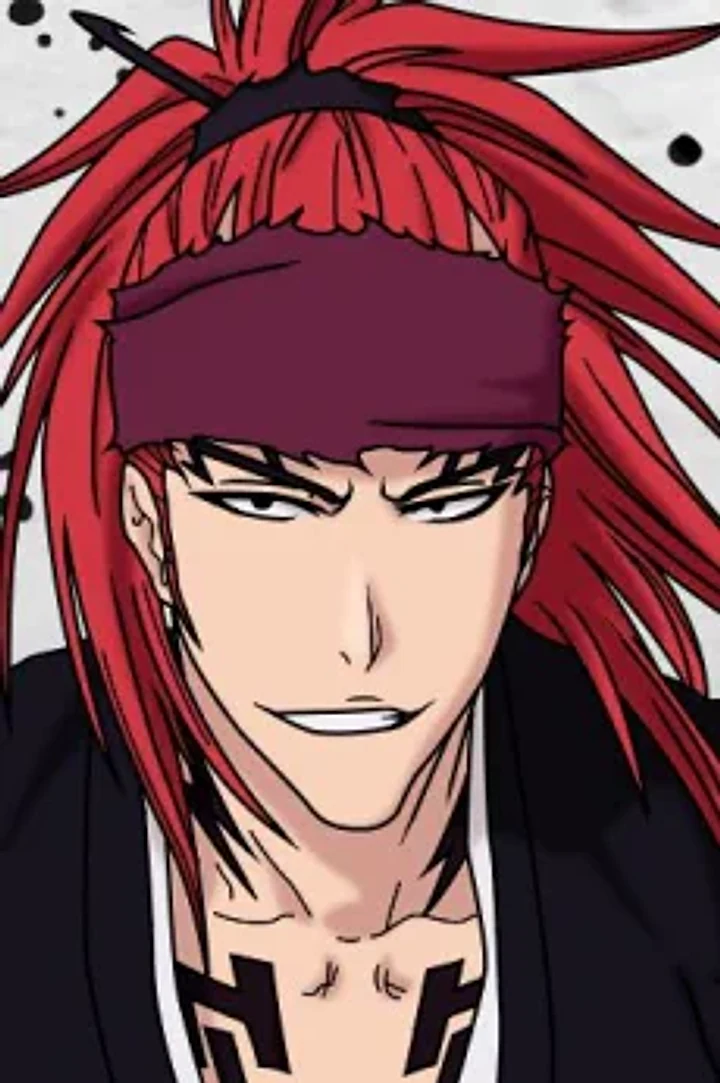 Renji Abarai character portrait from Bleach