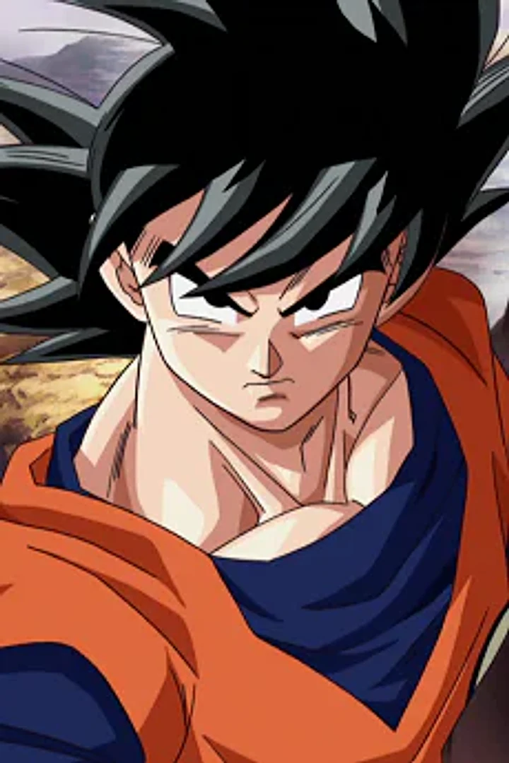 Son Goku character portrait from Dragon Ball