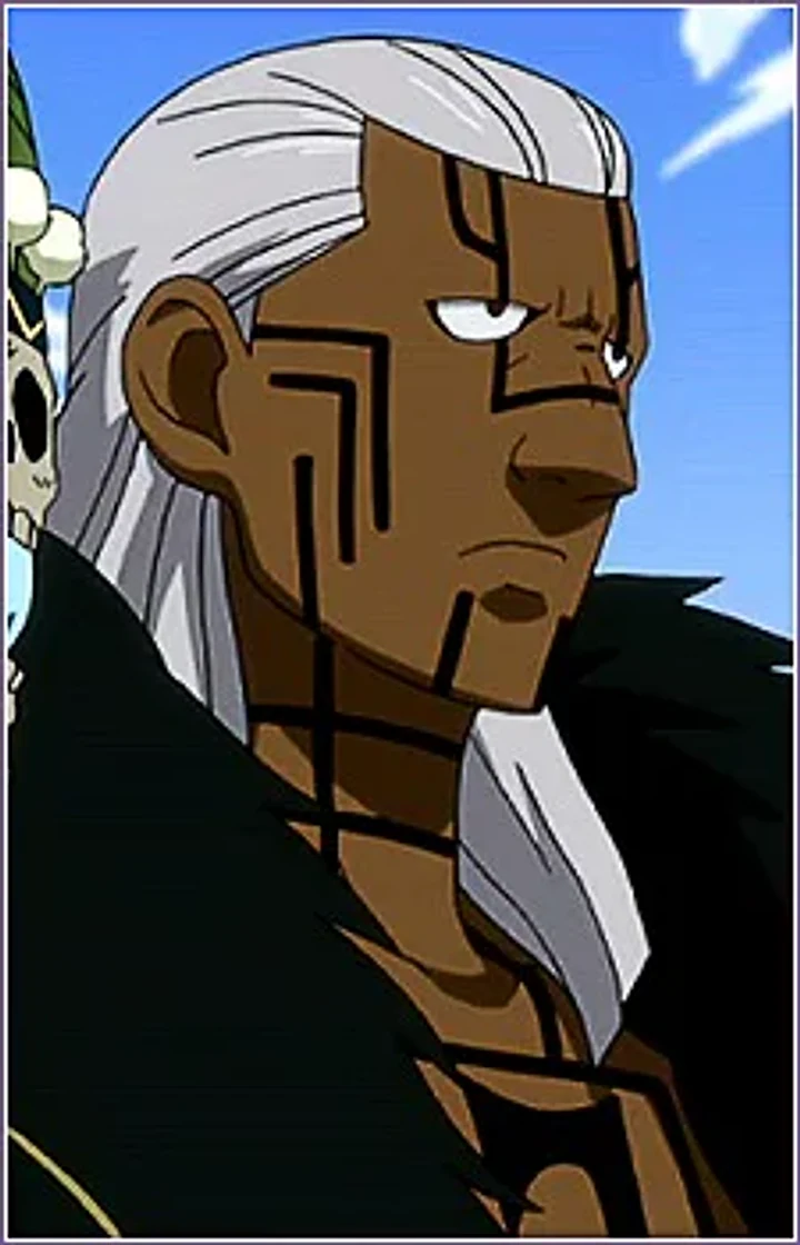 Brain character portrait from Fairy Tail