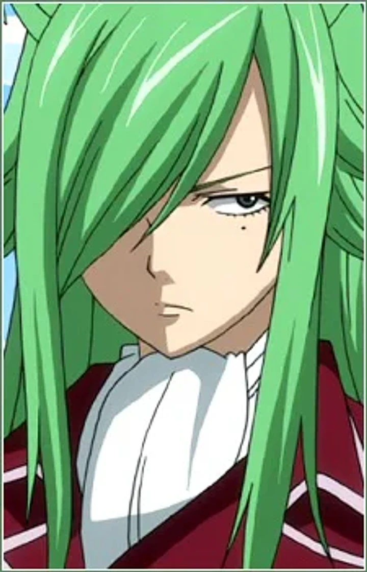 Freed Justine character portrait from Fairy Tail