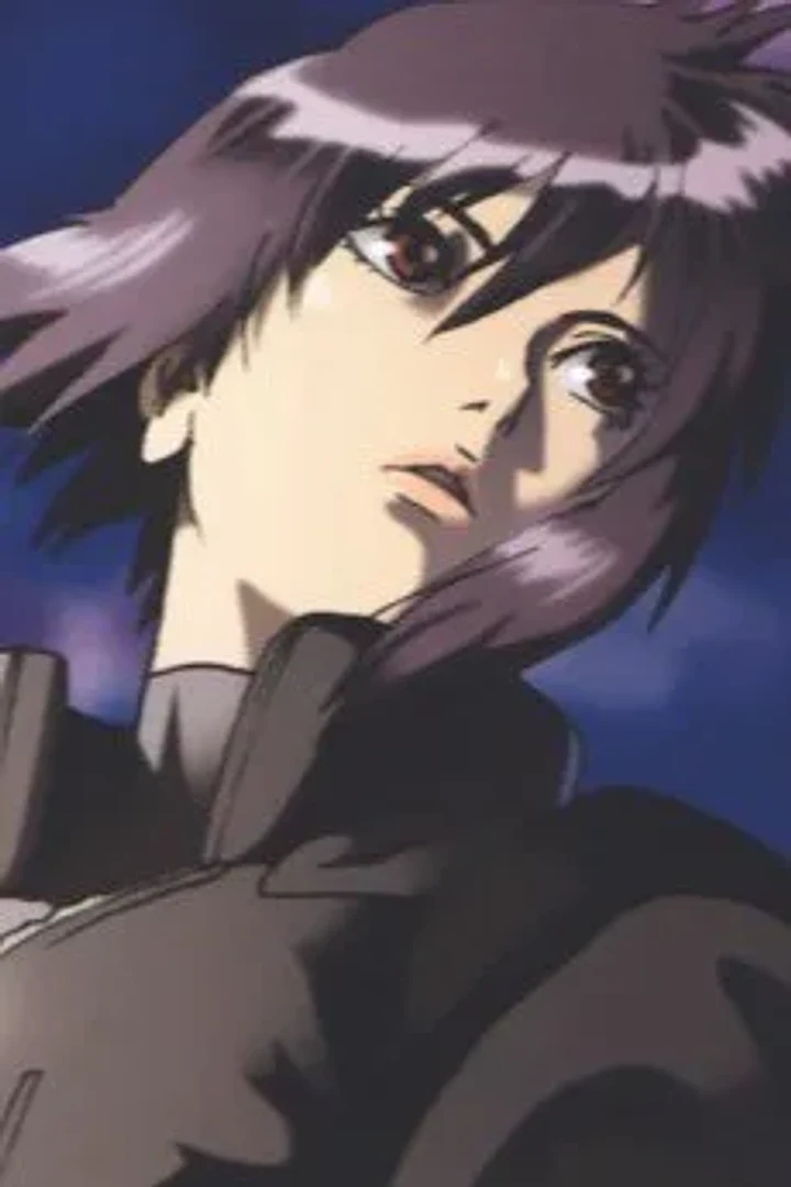 Motoko Kusanagi character portrait from Ghost in the Shell
