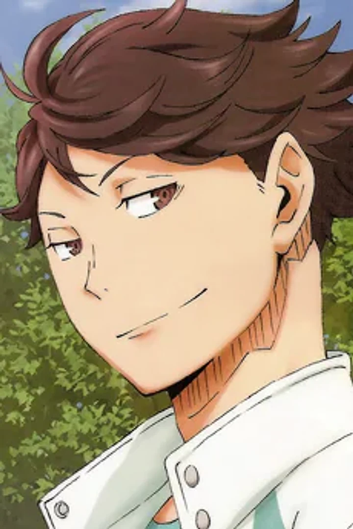 Tōru Oikawa character portrait from HAIKYU!!