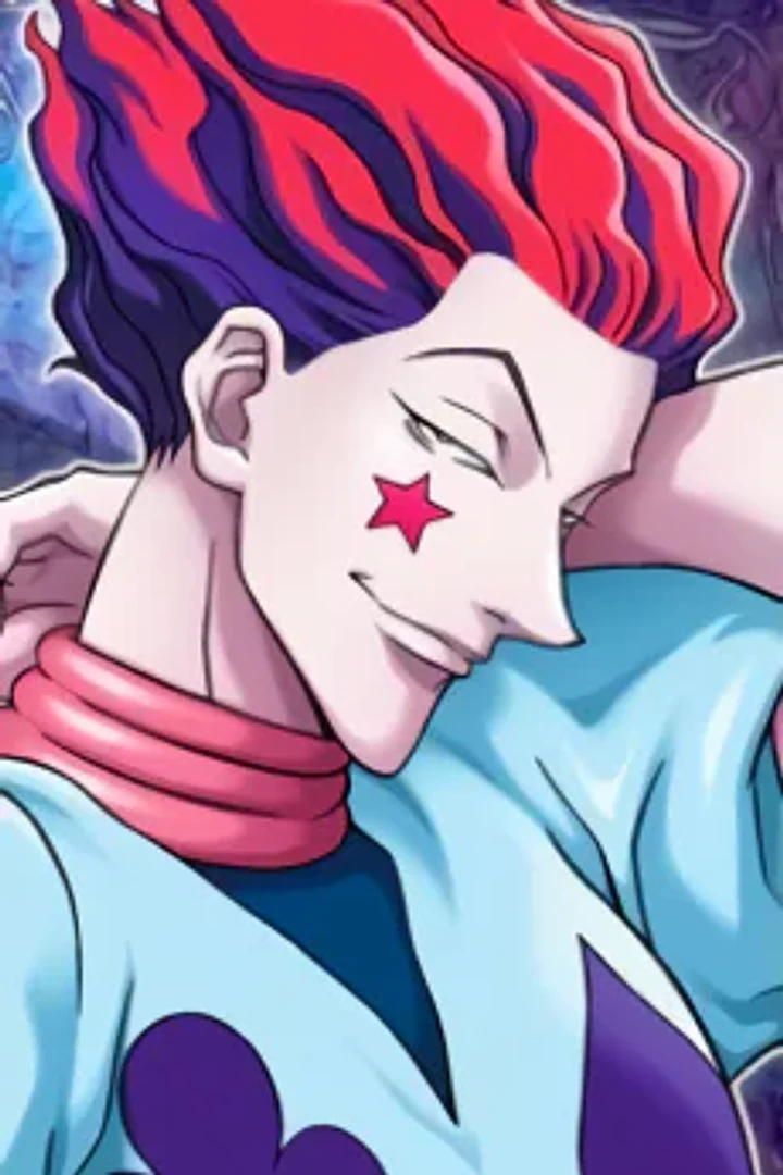 Hisoka Morow character portrait from Hunter × Hunter