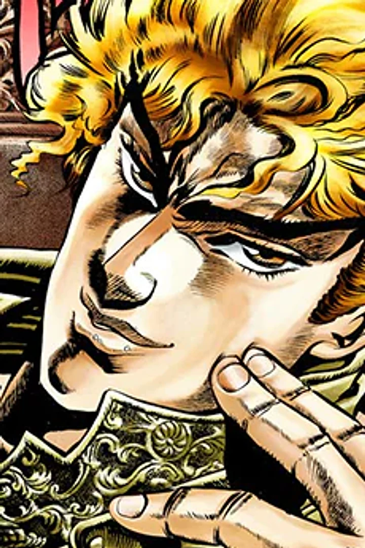 Dio Brando character portrait from JoJo’s Bizarre Adventure