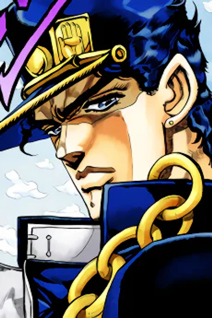 Jotaro Kujo character portrait from JoJo’s Bizarre Adventure