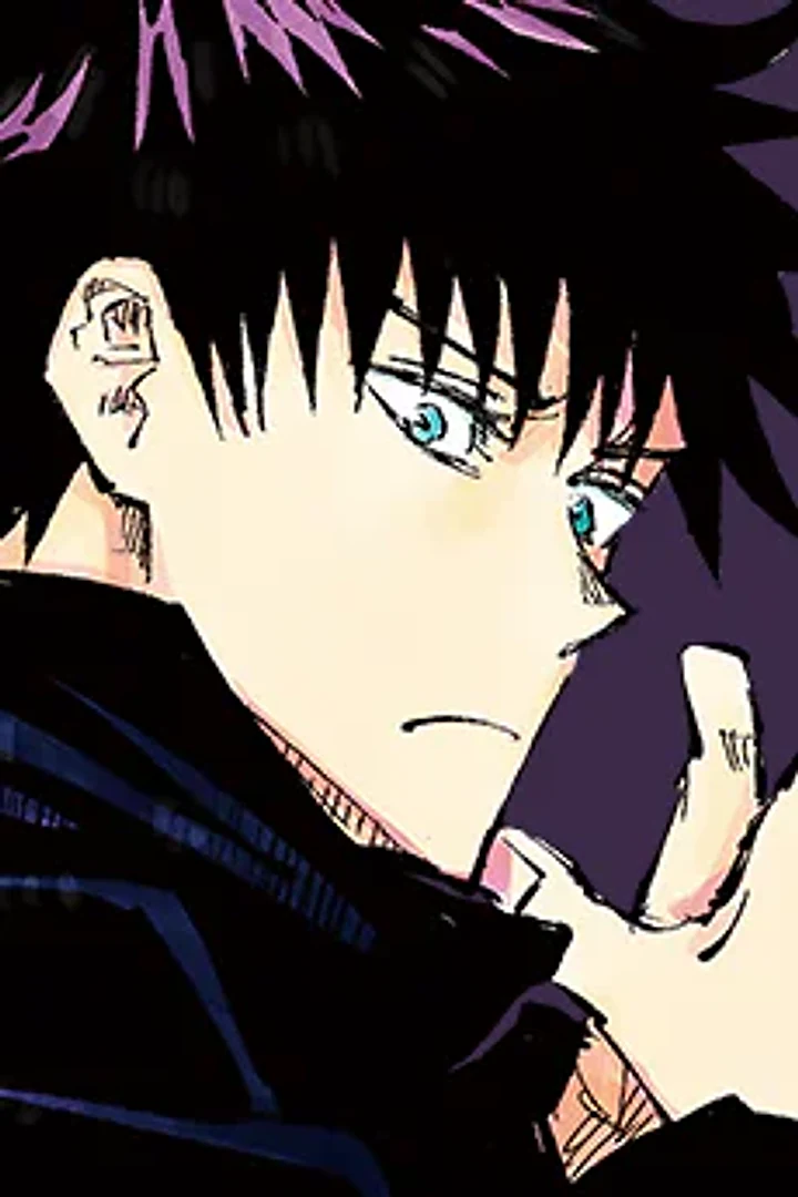 Megumi Fushiguro character portrait from Jujutsu Kaisen