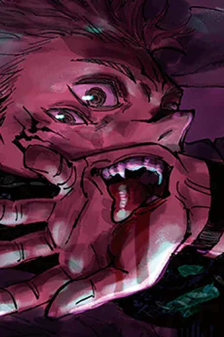 Ryomen Sukuna character portrait from Jujutsu Kaisen
