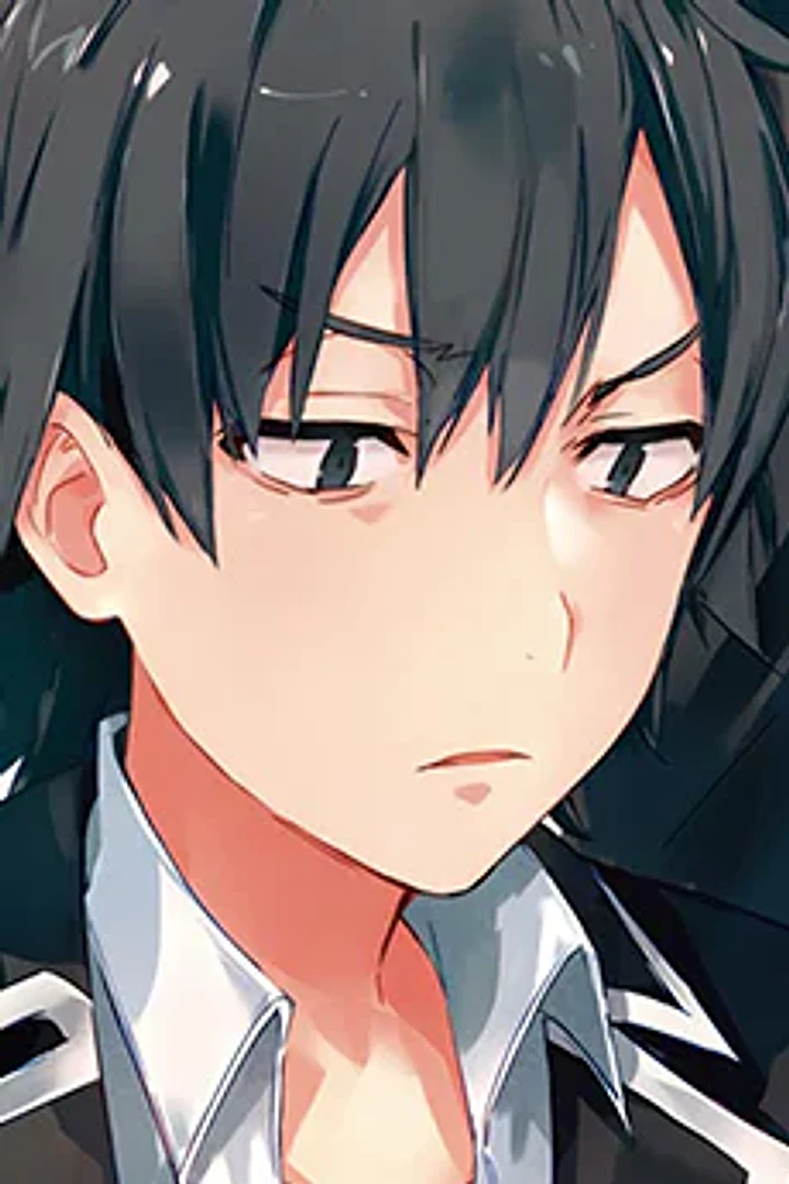 Hachiman Hikigaya character portrait from My Teen Romantic Comedy SNAFU
