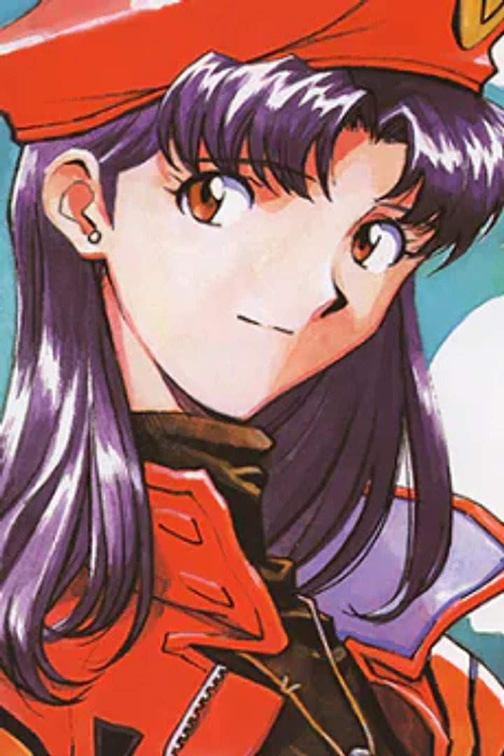 Misato Katsuragi character portrait from Neon Genesis Evangelion