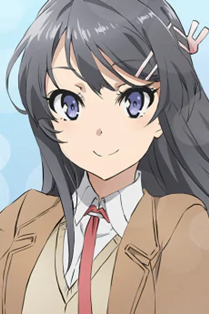 Mai Sakurajima character portrait from Rascal Does Not Dream
