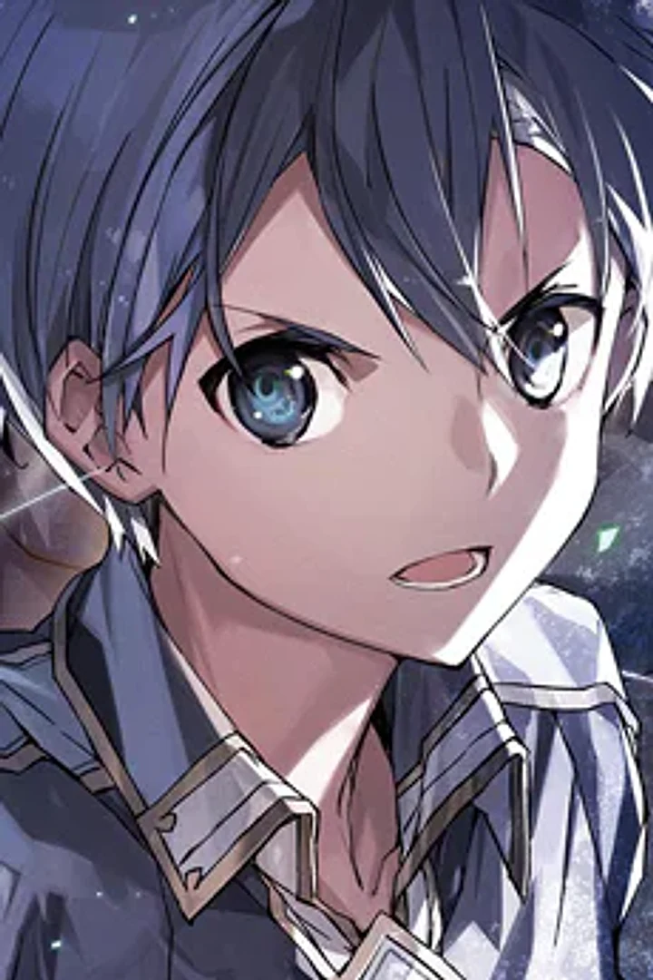 Kirito character portrait from Sword Art Online