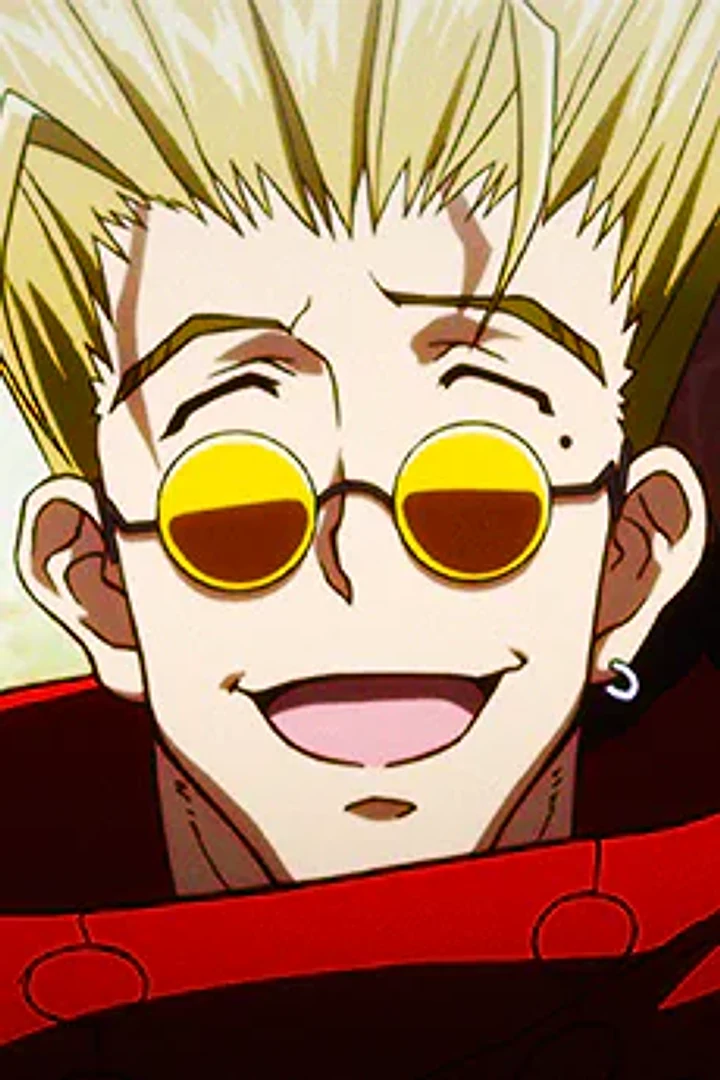 Vash the Stampede character portrait from Trigun