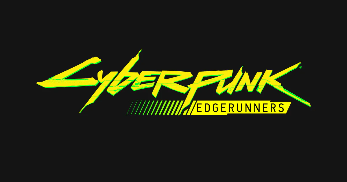 Official Cyberpunk: Edgerunners anime promotional visual