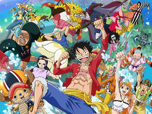 Official One Piece anime promotional visual